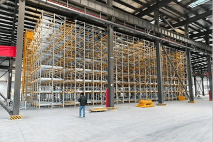 Radio Shuttle Racking System for Chemical Raw Material Warehouse