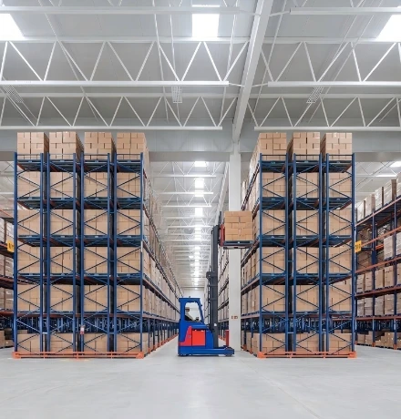 Double-Deep Pallet Racking