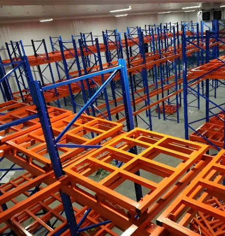 Push-Back Pallet Racking