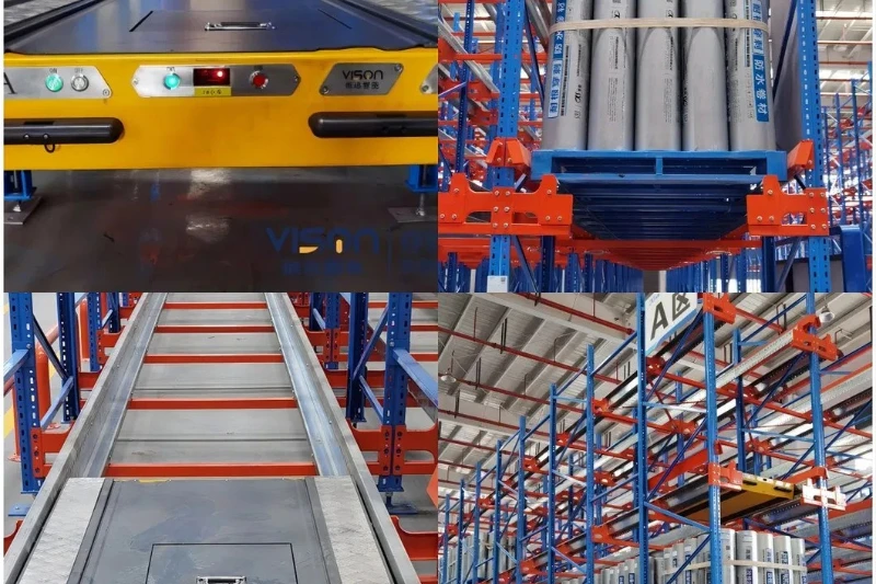 Radio Shuttle Pallet Racking (2-Way Shuttle Racking)
