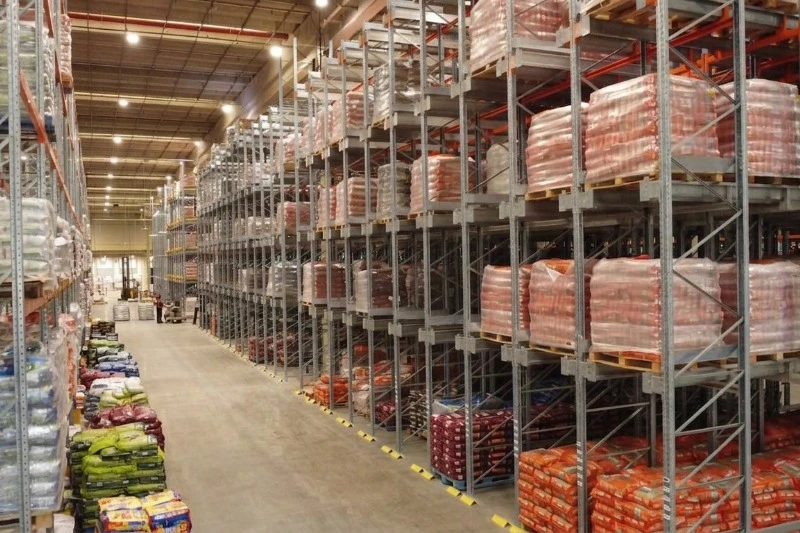 Hot-Dip Galvanized Pallet Racking System