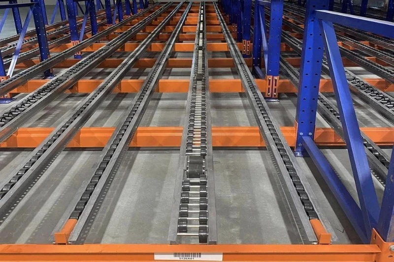 Pallet Flow Racking Systems (Gravity Flow Racking)