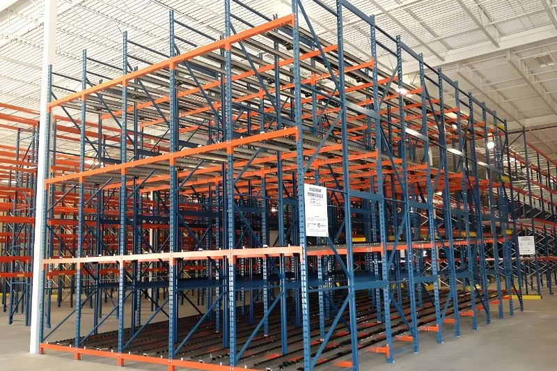 Pallet Flow Racking Systems (Gravity Flow Racking)