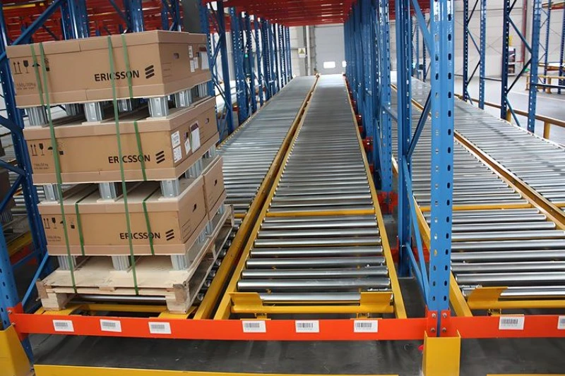Pallet Flow Racking Systems (Gravity Flow Racking)